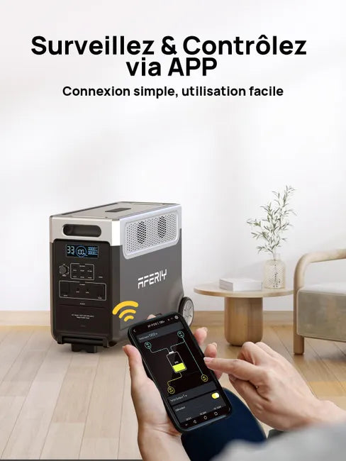 Estación de Energía Portátil AFERIY 3600 W