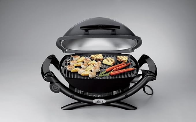 Weber Q 1400 – Barbacoa Eléctrica Portátil Premium